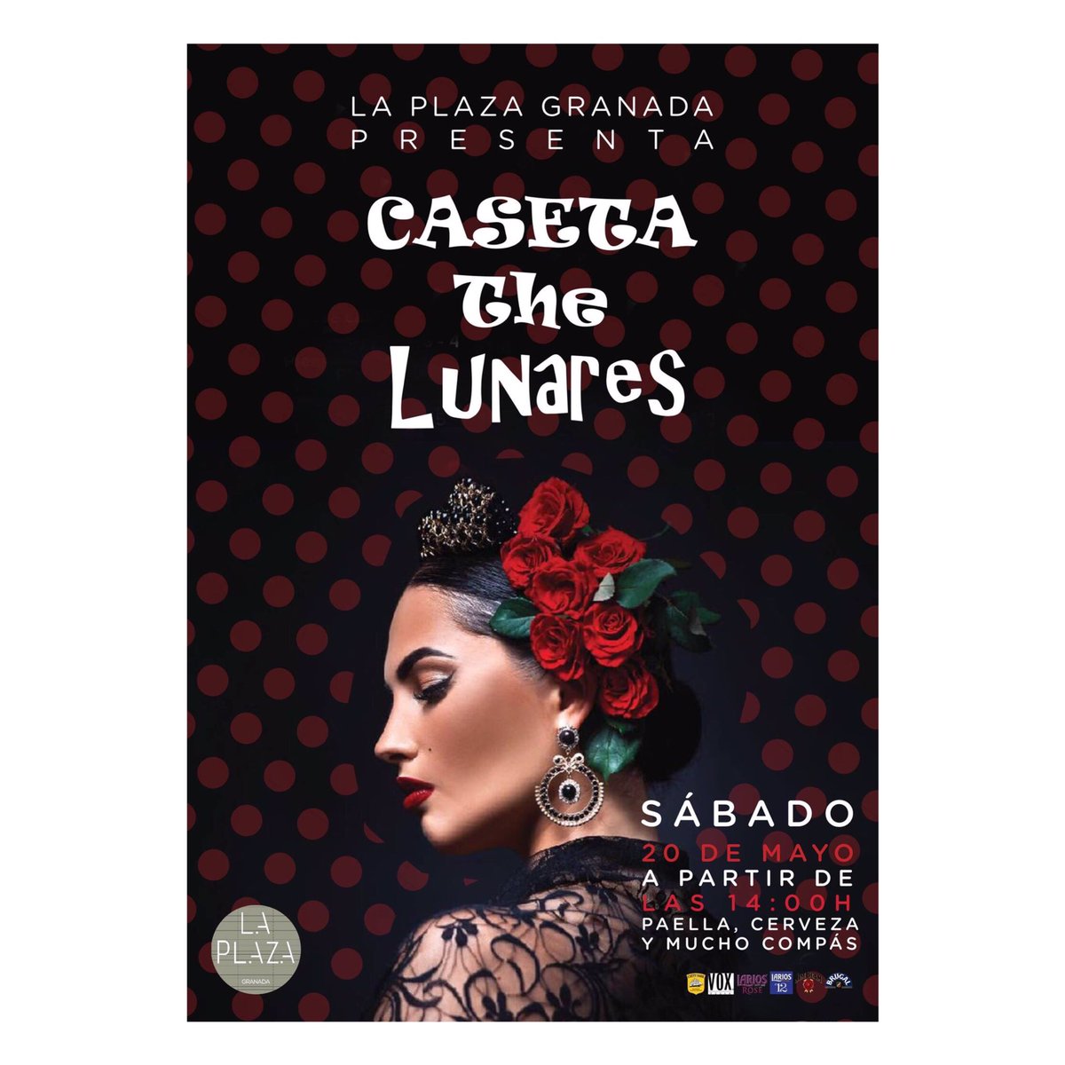Este sábado estamos de precorpus junto con la Caseta the lunares 💃🏼