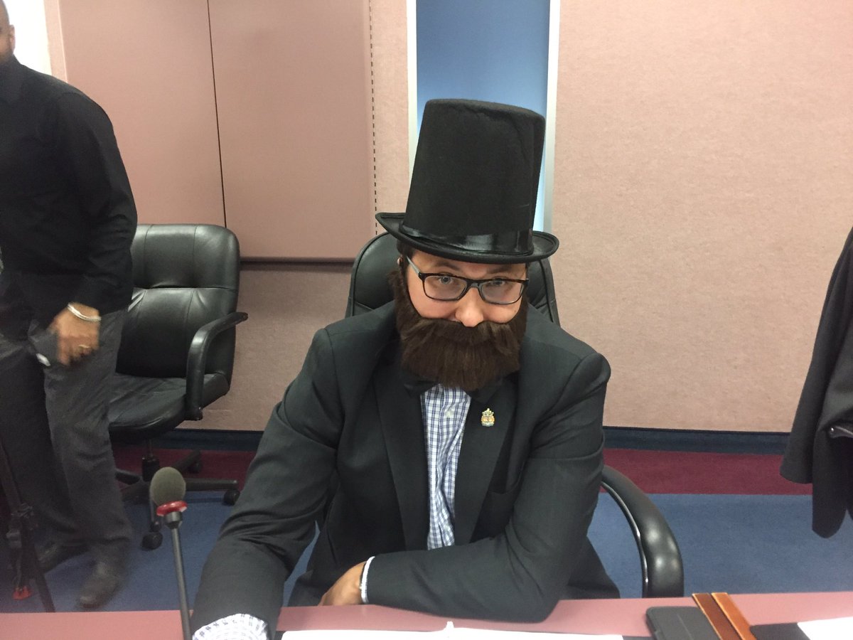 JohnJHutton1's tweet photo. .@AM800News @CityWindsorON Council is setting the clock back to 1892 for a light-hearted look at what Council may have looked like. #cklw https://t.co/zaWnCwLMBJ