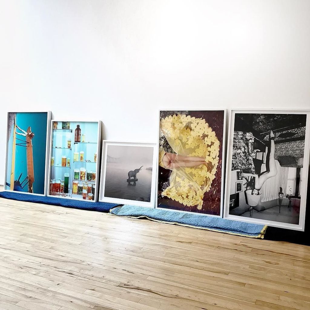 TheseFineWalls's tweet photo. Laying out the pieces for a gallery wall installation #thesefinewalls #JamieNelson #richardbernardin https://t.co/hONOTV7ocw