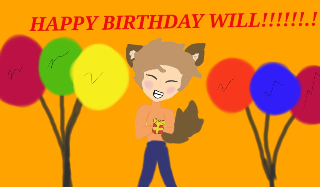 Soohie11's tweet photo. @KamiWasa Happy birthday button guy!!! Jk https://t.co/7sSzAcyCxl