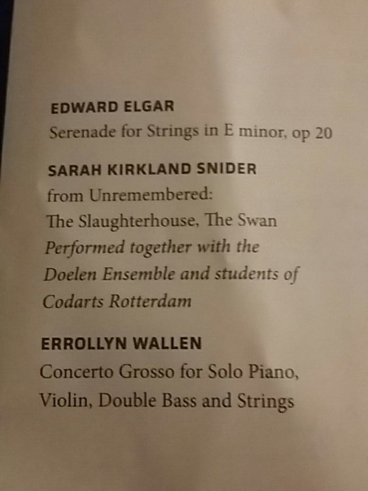 scottishmusic's tweet photo. Congratulations to @Chineke4Change on a fantastic performance! @ClassicalNEXT @deDoelen #cnext2017 https://t.co/9fnmBwl4Li