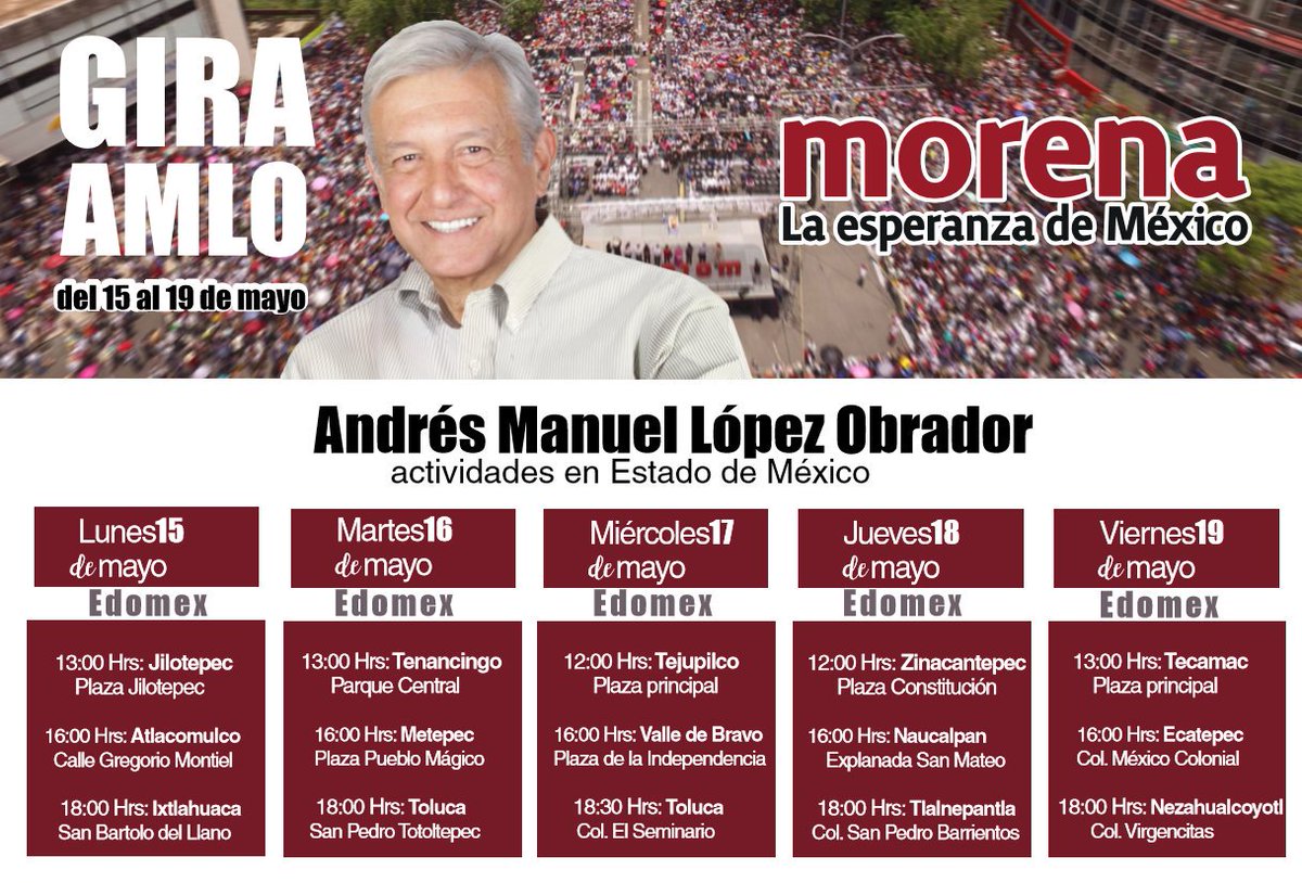 #MorenaEdomex tweet media