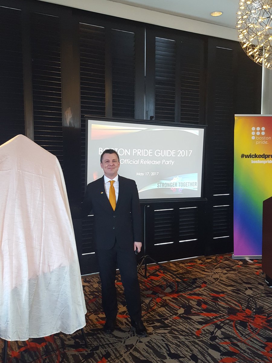 bostonpride's tweet image. What will the 2017 Pride Guide cover look like? Only editor Michael Fowler knows. Watch on Facebook Live.