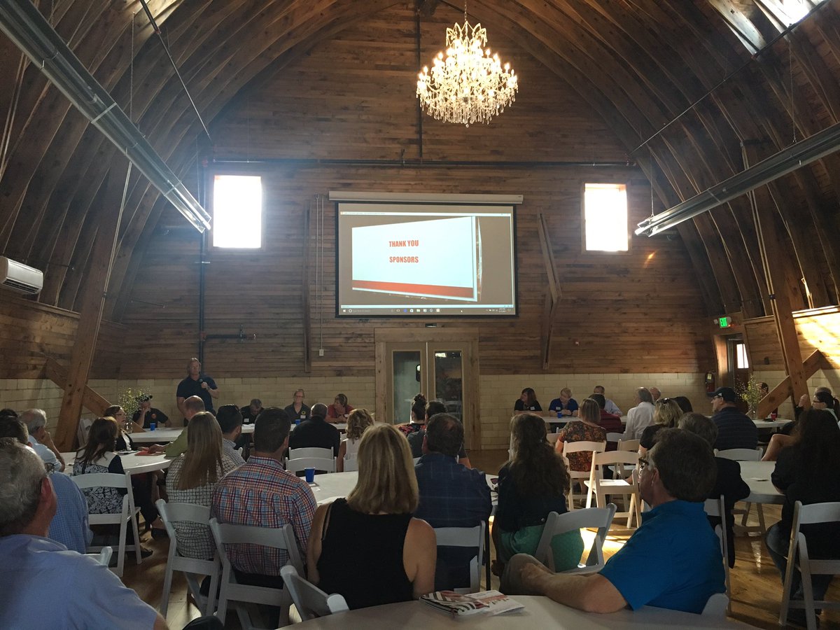 AlanTio's tweet photo. Here's a better photo. Listening to @MadAnthonyBrew founder Blaine Stuckey share the company's history. https://t.co/VaUWroLyUN