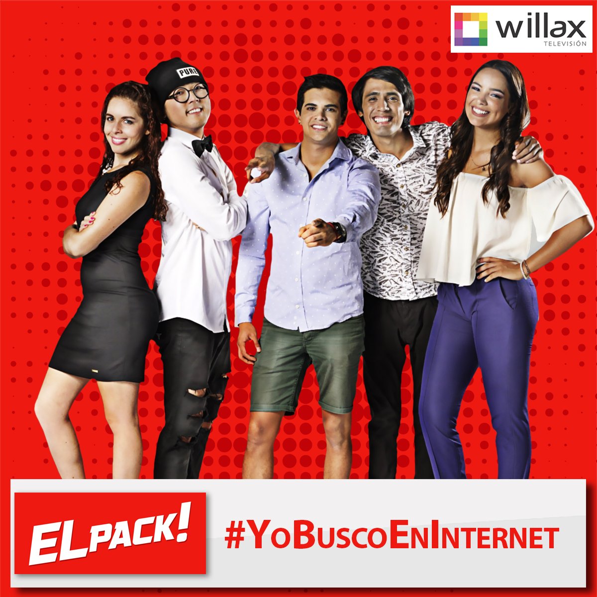 willaxtv's tweet photo. Hoy en @ElPackWillax (7 p.m.) queremos que nos cuentes qué buscas en internet asi que nuestro HT es #YoBuscoEnInternet https://t.co/C3sQ3ETYD6