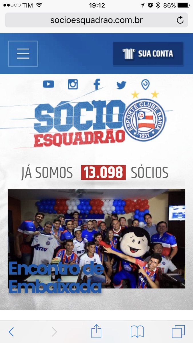 JorgeAvancini's tweet image. Chegar aos 15 mil Sócios até a próxima 4ª feira seria impossível para torcida do Esquadrão? Acredito que não! BBMP!