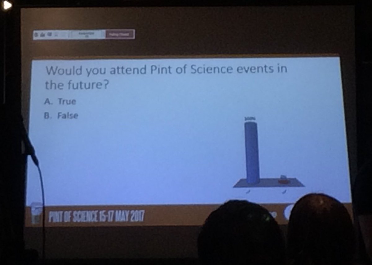 MallyPereyra's tweet photo. The best of the @pintofscience festival in #soton: happy audience!!! Huge thanks to the awesome staff @ebbflowsoton. Great job AtoG team!! https://t.co/A5UYi6BcNm