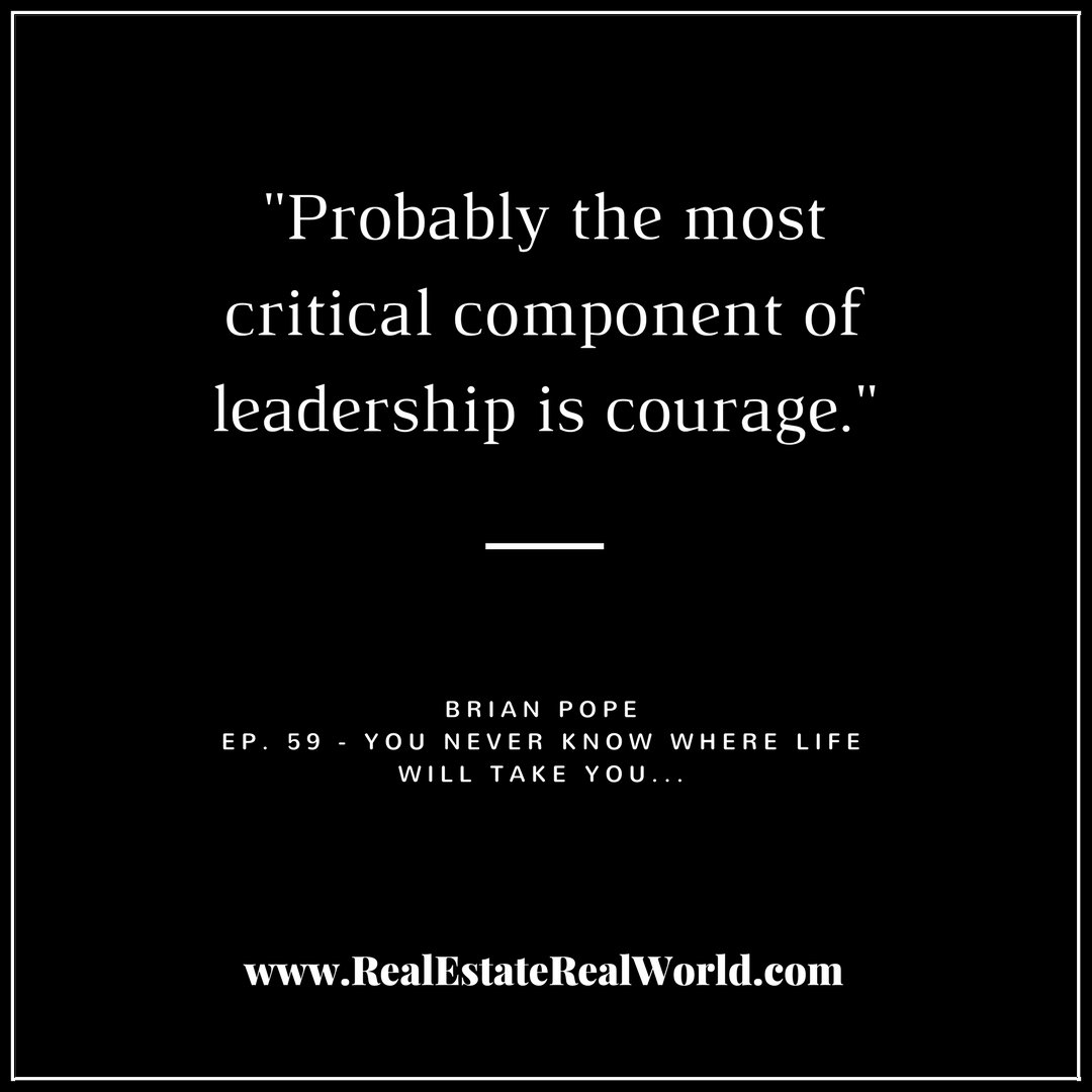 rerealworld's tweet photo. GREAT tip from my friend Brian Pope! Listen to this #rerw #podcast ep. to hear more about leadership in #realestate! https://t.co/65DirgDFOl https://t.co/e8spRgZBtW