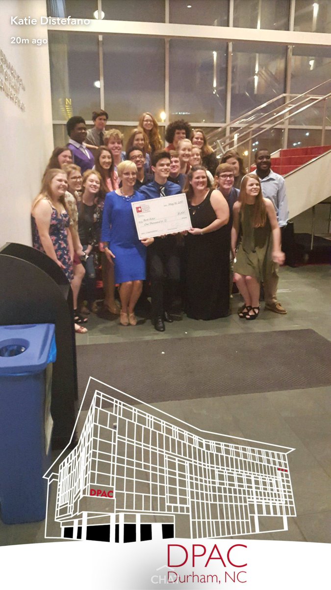 chs_cpac's tweet photo. We are beyond proud of @nkraft5678 for winning best actor @DPAC TRS!!! https://t.co/uZ1xvzQE0c