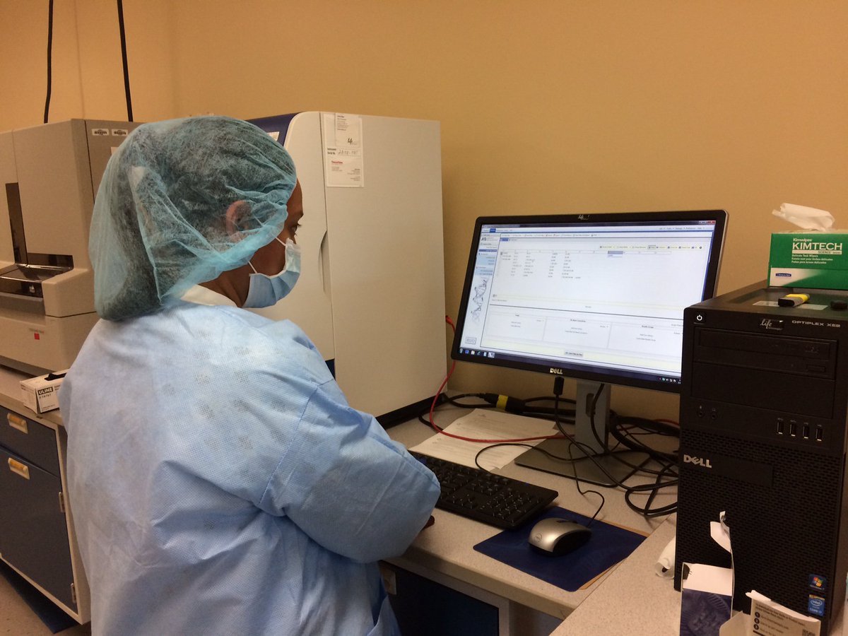 nfstc's tweet photo. Meanwhile, back at the #lab, our @StateINL students are working on mock #DNA case samples. #workingglobal https://t.co/5eBP9E5oJJ