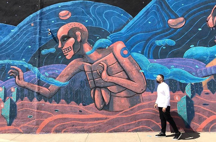 milagrotequila's tweet photo. National Milagro Ambassador Jaime Salas visits the #BeoHake x Milagro Tequila collaboration in Denver, CO. https://t.co/LiQnRtV3AA