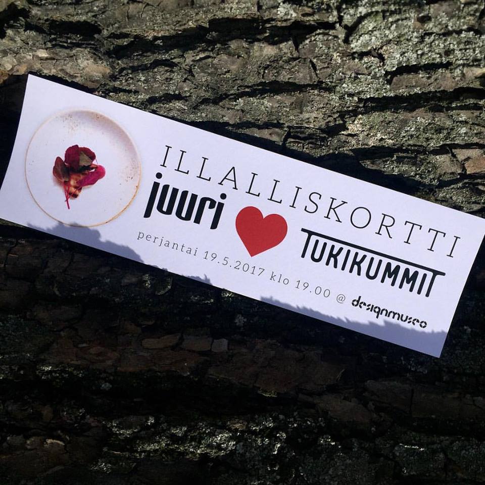 Ohjelmaa perjantai-illaksi: Ravintola Juuren hyväntekeväistyysillallinen Design Museossa. Vielä ehtii mukaan! 
bit.ly/2rru8r9