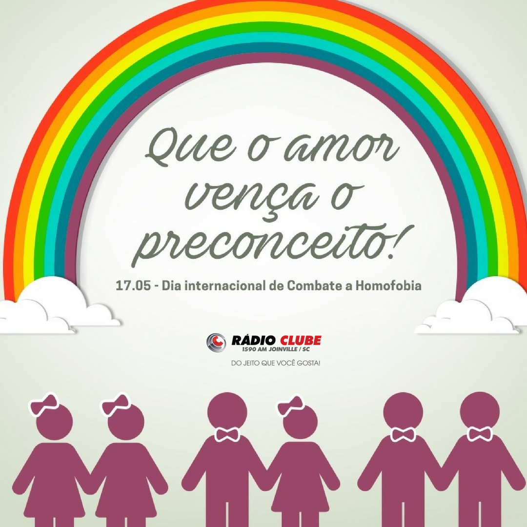 radioclubejoin's tweet photo. Que o amor vença o preconceito!
Todos contra a #LGBTfobia https://t.co/9qy5MKyD63