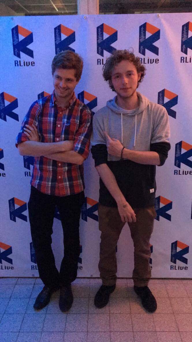 RLive_IHECS's tweet photo. Konoba et R.O. Débarquent sur RLive pour le plus grand plaisir de vos oreilles ! #NuitdesMedias17 https://t.co/qWeTQxGv3B