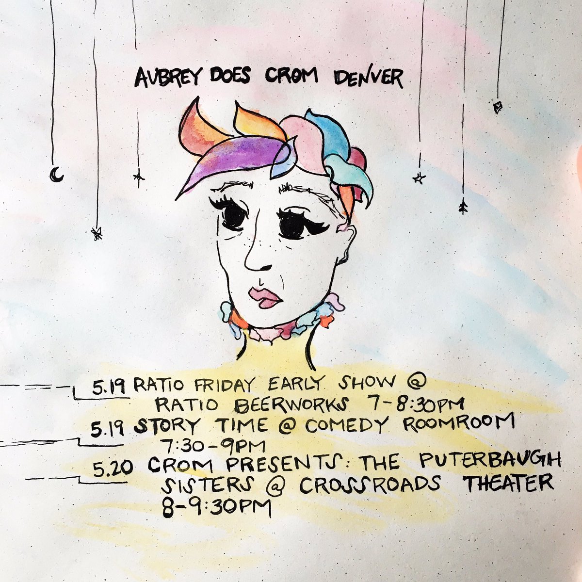 Catch me and some pals at Crom Denver this weekend!!!!!! <a href="/CromComedyFest/">Crom Comedy Festival</a> #cromdenver