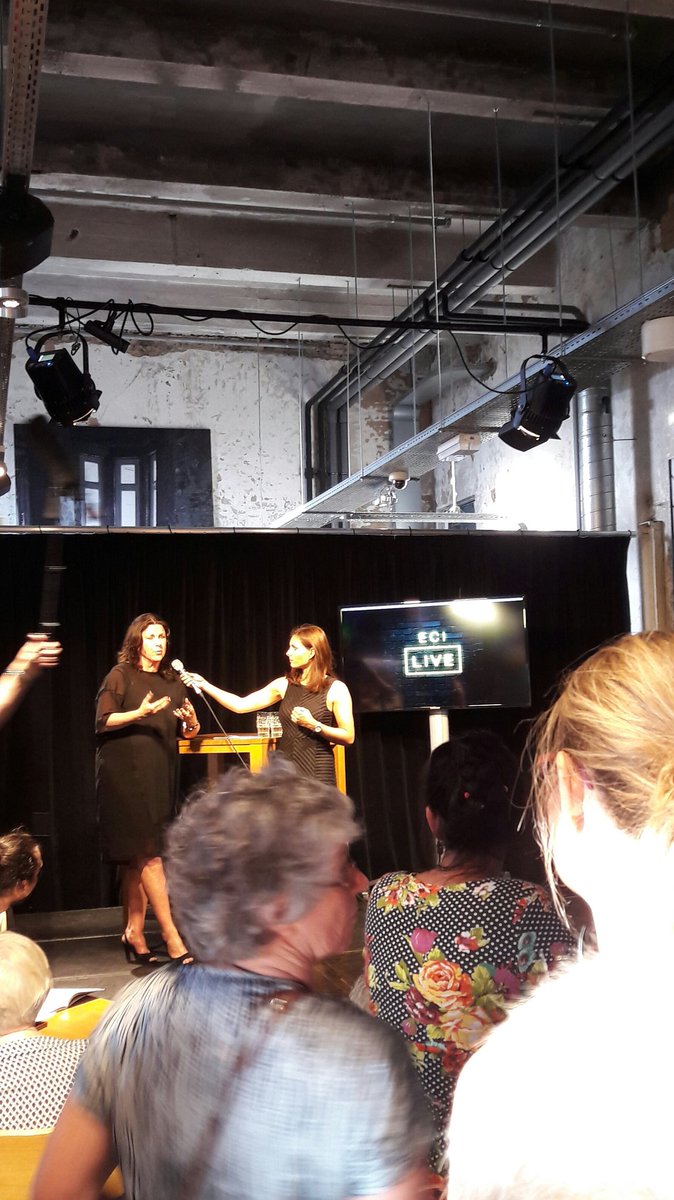 Tenaanval's tweet photo. De eerste gast aan het woord: Petra Portengen over vrouwen aan de top en de balans in de samenleving #ECIlive https://t.co/Dst7ZuipDh