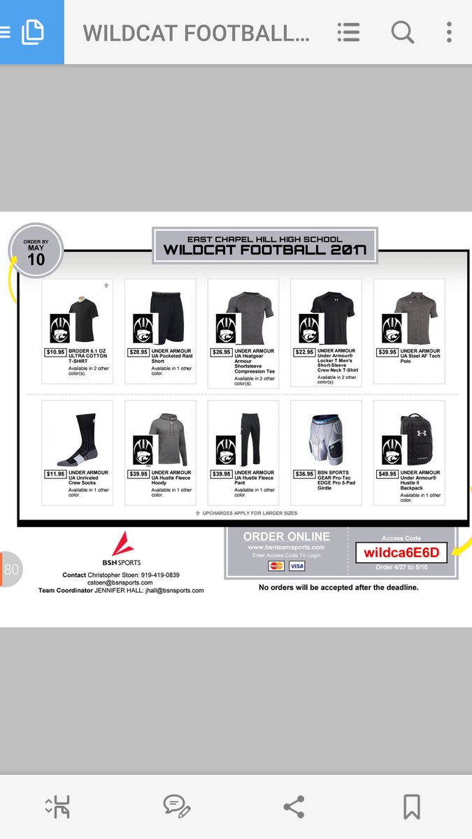 Team Store Officially Open