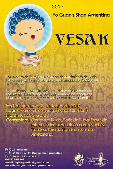 BarrioChino's tweet photo. Baño de buda 2017 
Incluirá la clásica Danza del Dragón
domingo 21 de mayo de 2017  de 12 a 20hs. https://t.co/AqSgijUCMl
