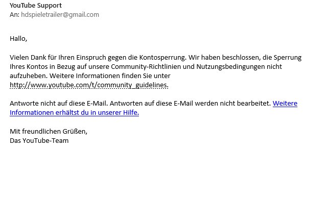 Kann ich leider nichts mehr machen...