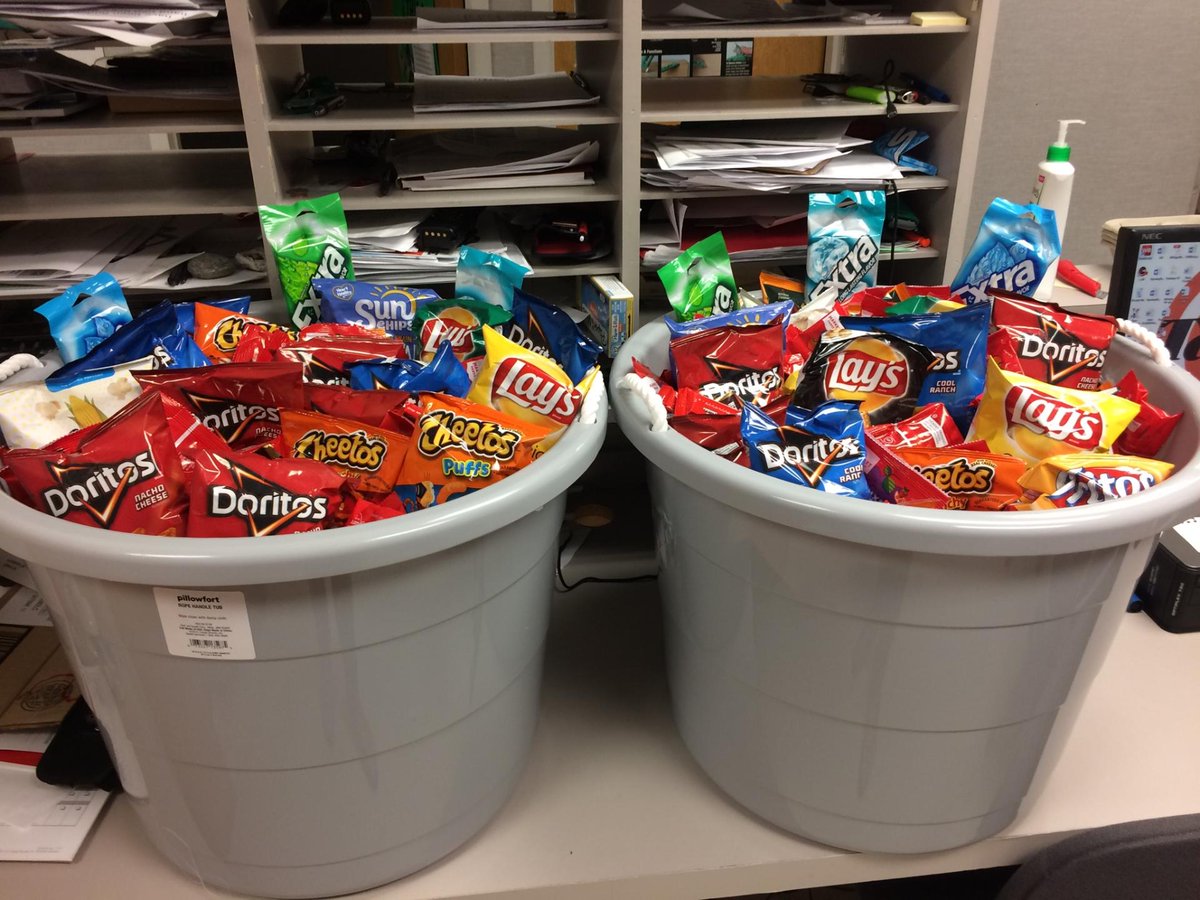 Special delivery! A couple buckets of thank you for our local PD. #bozemanpd #NationalPoliceWeek #Thankful  #partnership