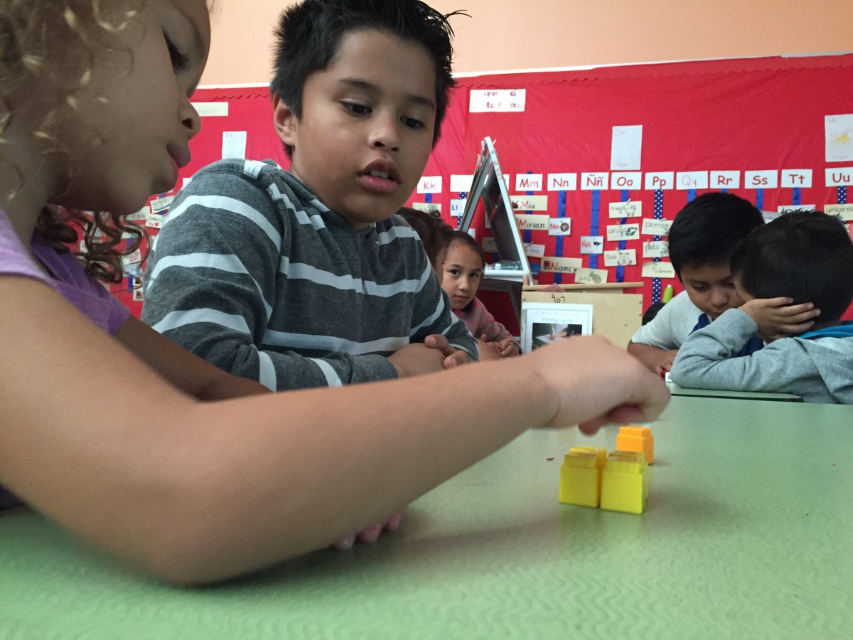 somosfu3go's tweet photo. The best way to learn is by teaching others! 3 graders teaching pre-K buddies to add. =) @AISDMathematics @PickleECP @Mister_Ramirez1 #math https://t.co/fquZAF5VrC