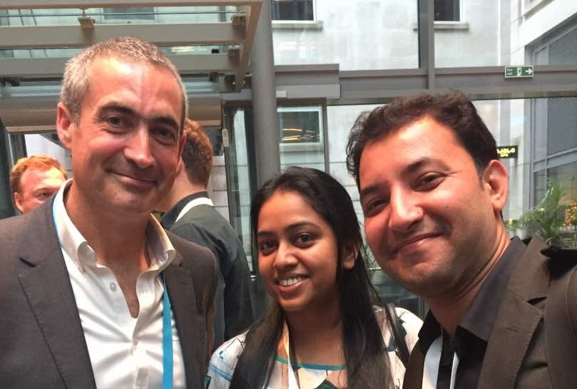 smsmagic's tweet photo. Nice to meet you Tom @tcann0n  @partnerforce #salesforcePF @Karanmagic @koelichatterjee @TanayaPal #SmsMagicLondonTour https://t.co/tOKOOC5htK