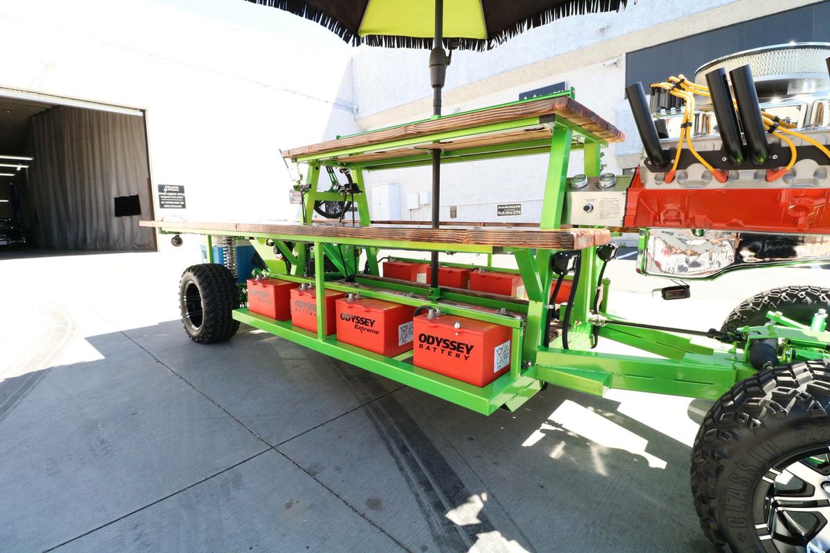 Check out thehornymike new picnic table! keep your eyes out in vegas