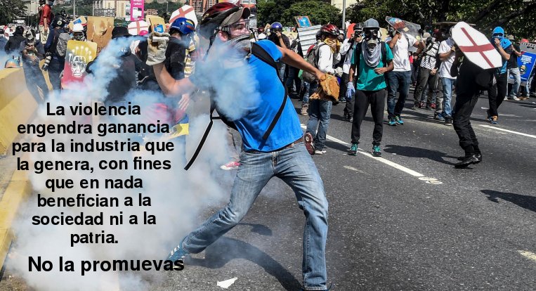 FernandezAmaly's tweet photo. Un Stop a la industria de la violencia.
#ATrabajarPorVenezuela https://t.co/JLRodfqgTA