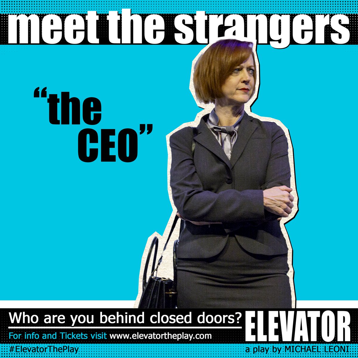 ElevatorThePlay's tweet photo. Whatcha thinking CEO Woman? Come find out who she is behind closed doors. #MeetTheStrangers #ElevatorThePlay #LAThtr #CEOWoman https://t.co/cm9G8jHOwD