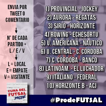 CdF_Prode's tweet photo. Manda tu pronóstico de la fecha 7 y participá por este TERRIBLE lomo-pizza de #PizzaPronta🍕.
🎟 ¡Dando RT sumas un acierto extra! https://t.co/T73wfWXhhC