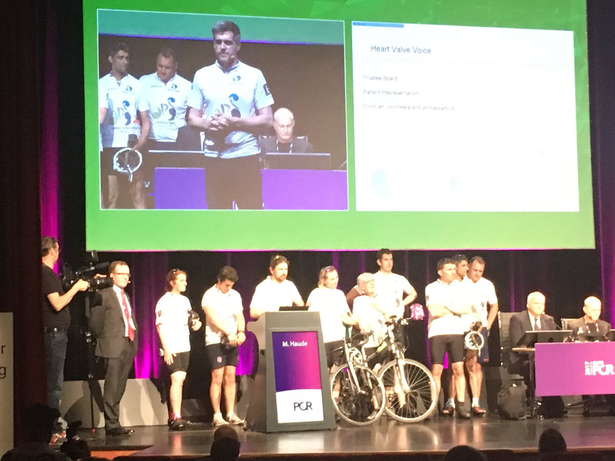 HeartValveVoice's tweet photo. Hugely honoured to speak @PCRonline Our #HVVCycle17 was a brilliant experience! Thank you to everyone involved! #SupportPat https://t.co/hnQPSXmBbq