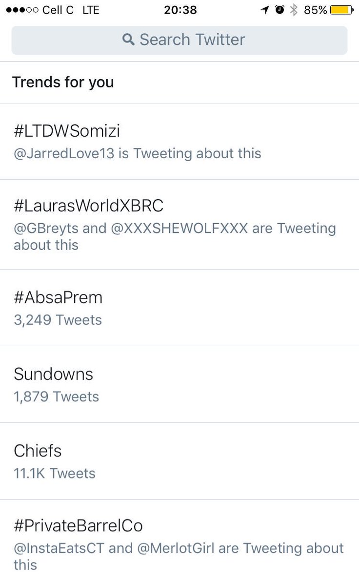 Wohoo... #LaurasWorldXBRC be trending at Nr. 2 ππ»πͺπΌ BOOM!!!
@BRdCollection @ZomatoSA @LaurasWorldza https://t.co/HExSY2x7i3