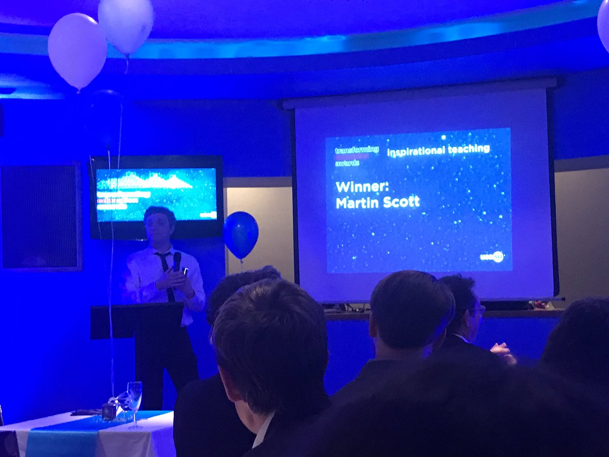 joshclare's tweet photo. Martin Scott from @developmentuea won! #TEA17 https://t.co/LSxwzpFb16