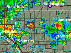 TORNADO WARNING for southeastern Sioux City near Alton/Orange City until 2 p.m.! #iawx //<a href="/SonjaLangseth/">Sonja Langseth</a>