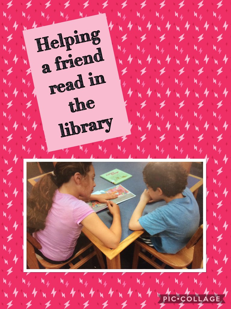 ClaudiaRzepka1's tweet photo. Helping a friend read in the library #piccollage #WassWolves https://t.co/3ZQfp2j6z8 https://t.co/0WVLPKcX5Q