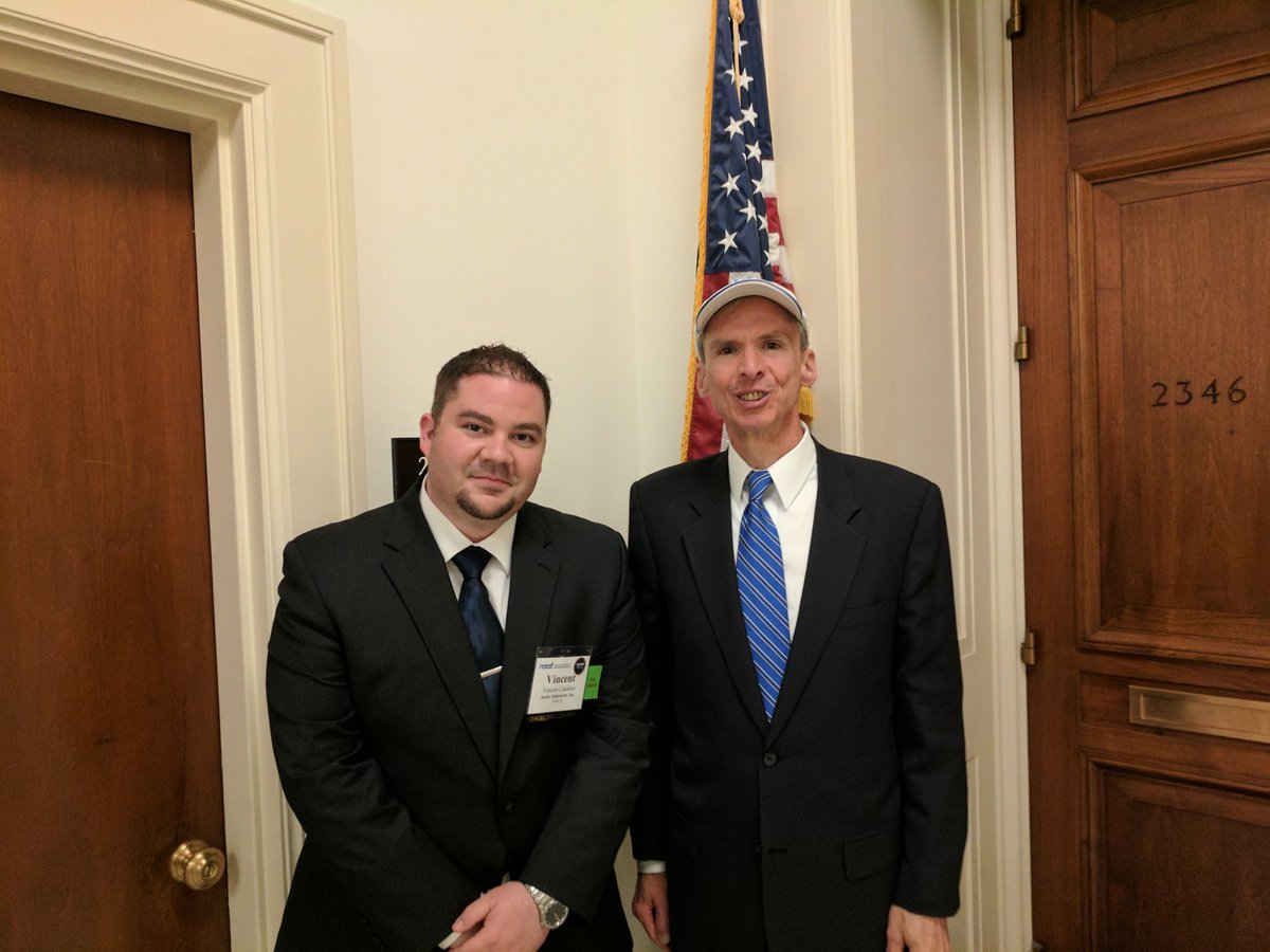 VincentCasalino's tweet photo. Thank you #replipinski for your time and support, great discussion. #NACDReACT #lovethehat https://t.co/SIYpbmiYy6