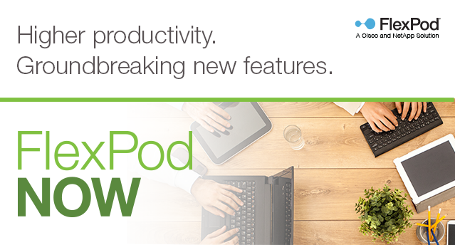 NetApp's tweet photo. Ease your #IT team’s workload and spend more time innovating with #FlexPodNow. https://t.co/S3BFkqCP6m https://t.co/WRg39FlWc4