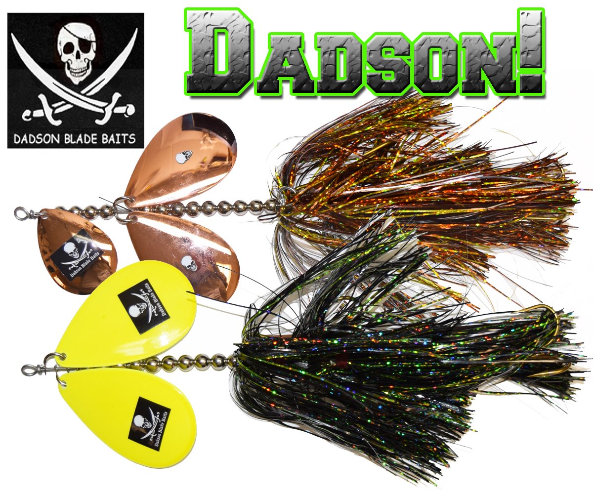 Musky Shop on X: Dadson Blade Baits! Hot!    / X