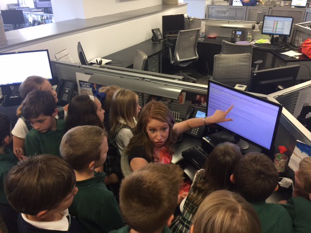 1Bstpatrick's tweet image. "It's good to practice reading aloud," says @CandyceClifft! She arrives at 3:30 am to prep everyday. @1Bstpatrick will practice, too!