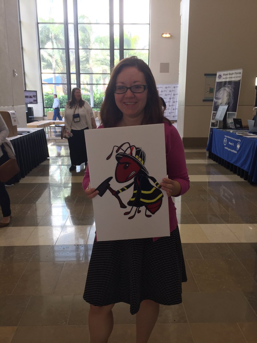 MyersKurt's tweet photo. We have ANTs walking around the conference center. :) #ANTarchy2 #GHC2017 #GHCSMEX https://t.co/QrQNiTCXuf