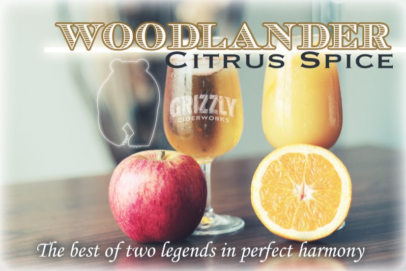Have you tried our Woodlander Citrus Spice cider?  Crisp and refreshing cider, orange peel, spice and a lot of love!  #hardcider #NWcider