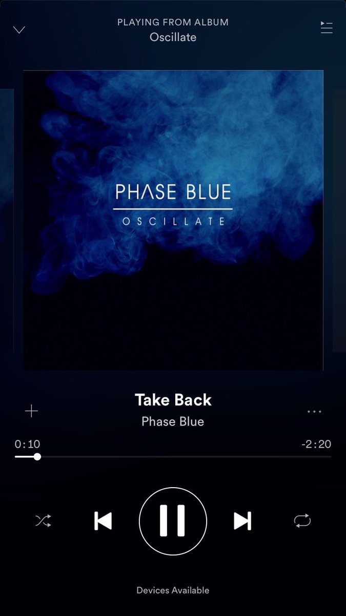 CodyThomas1997's tweet photo. ITS FINALLY HERE!! @PhaseBlueBand OSCILLATE!!!! BE SURE TO GO ROCK OUT TO THEM ON @Spotify!! I KNOW I AM!!!!!🤘🏻🤘🏻🎤🎧🎼🥁🎸 https://t.co/zKDKWrSf4Y