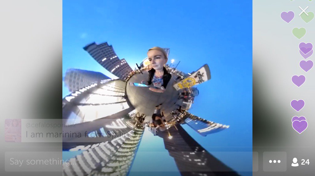dzwomble's tweet photo. .@DanaC_ on #Periscope: NEW 💥 360° Tiny Planet Berlin #BerlinScope #GoLive #Travel #Insta3… https://t.co/LeS1TdFj9T https://t.co/EM5mdblYXb