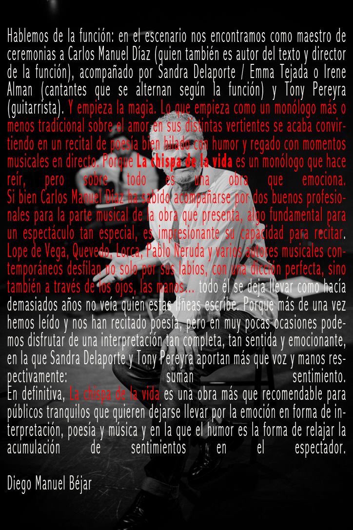 CARLOSMANUEL_DI's tweet photo. Valladolid @TEATROZORRILLA Sala Experimental 20 mayo - 21h https://t.co/ZLnf2ahzw4