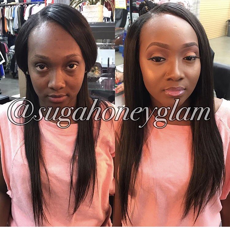 Sugahoneyglam's tweet photo. Basic glam #MothersDay #makeupla #cachegold #2017 # https://t.co/xqhUTHBBjU