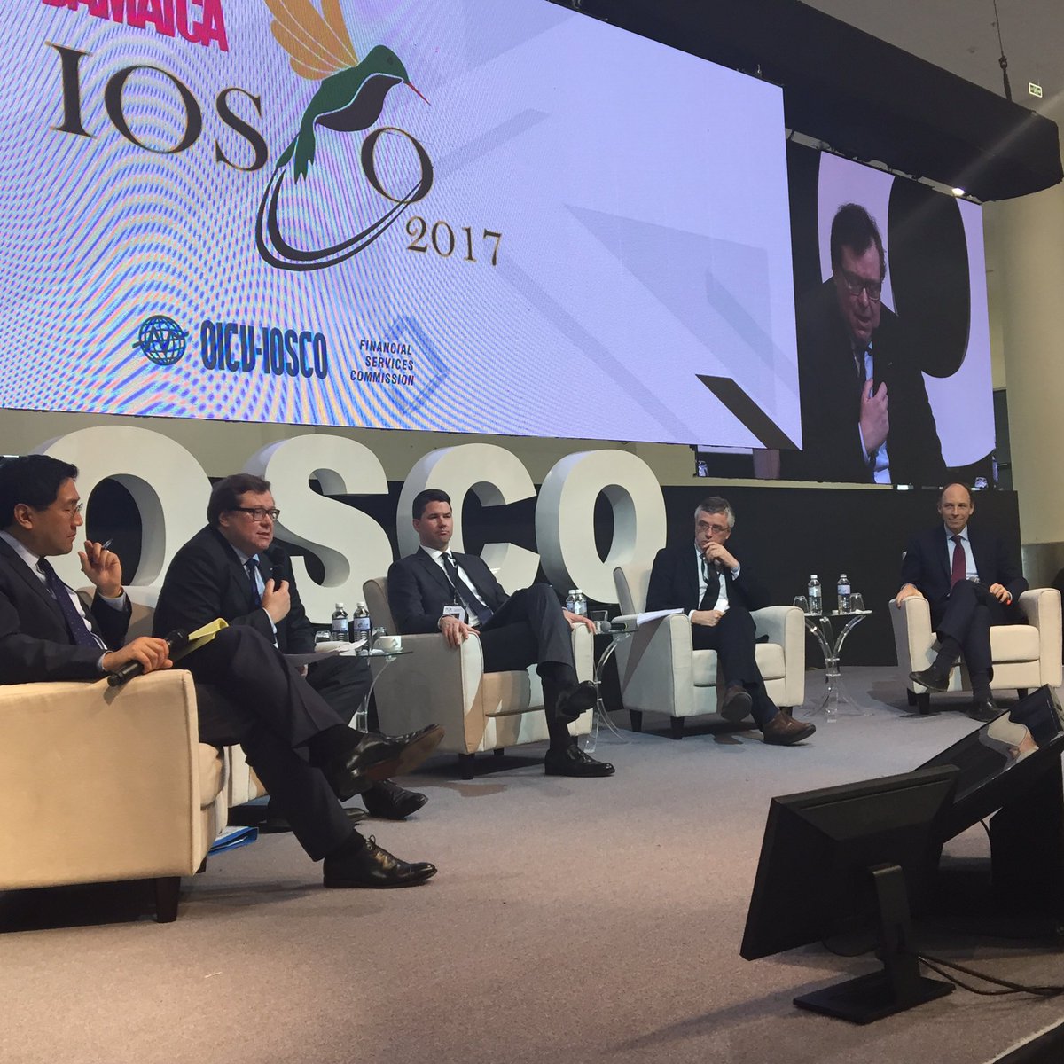 ncbja's tweet photo. The second panel of speakers at the 42nd Annual #IOSCO Conference discuss the role of international standards in the marketplace. #NCBCM https://t.co/YuHHUykJ80