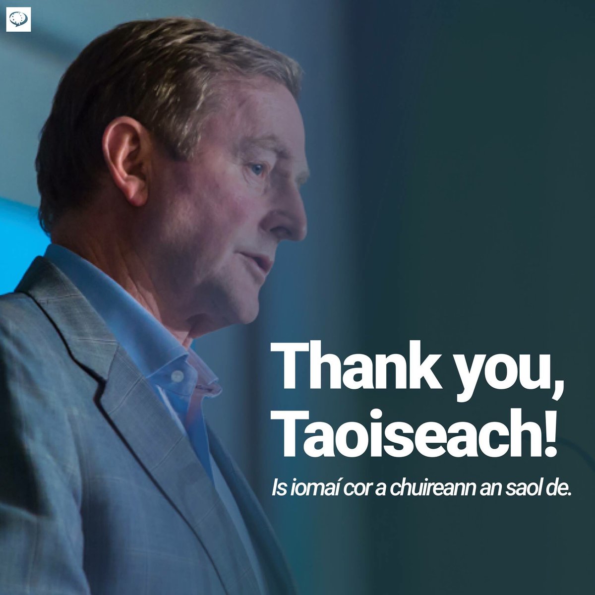 YouthEPP's tweet photo. Irish PM @EndaKennyTD has today stepped down as @FineGael leader. We are truly grateful for the heartfelt support. Thank you, Taoiseach! https://t.co/271E7MYzKc