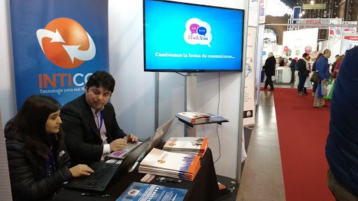 InticoCorp's tweet photo. En días pasados #Intico estuvo presente en la #ExpoFemer en Santiago de Chile dentro del Centro Cultural Estación Mapocho. https://t.co/8r7P1gkn3J