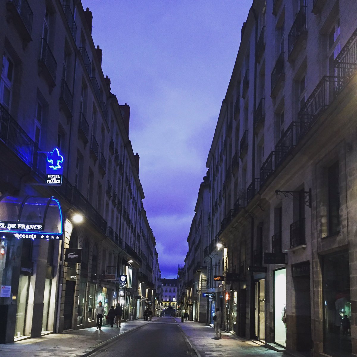 FredeBarteau's tweet photo. Mon banquier sera ravi de cette promenade nocturne #noshopping @nantesfr #crebillon https://t.co/e2YpiDIwVN
