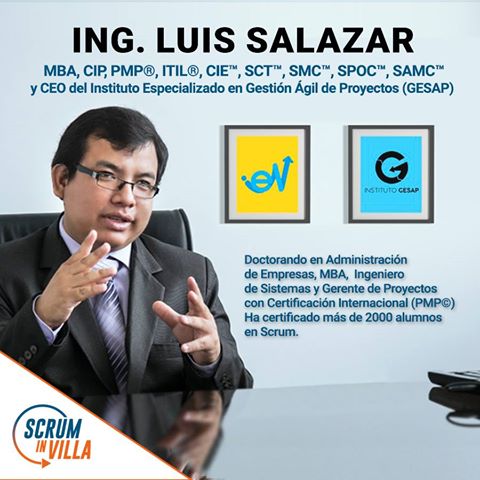 institutogesap's tweet photo. 📌Este #viernes les contaremos cómo se aplica #Scrum en las empresas☺️👏🏼 #ScrumInVilla. Consigue tu entrada 😉👉🏼https://t.co/EcHV1wYsDb https://t.co/m8wJyk6OTa